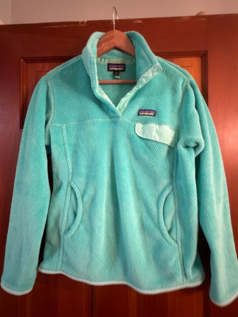 Patagonia Women's Pullover Fleece - Mint Green - Picture 2 of 4